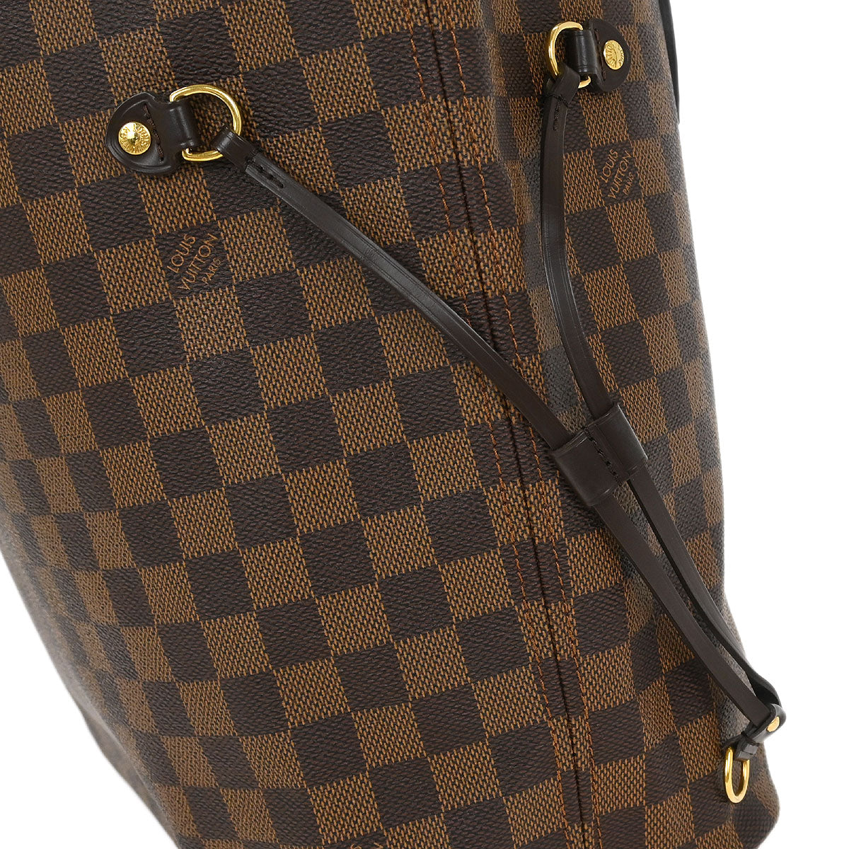 Louis Vuitton Damier Neverfull MM Shoulder Tote Bag N51105