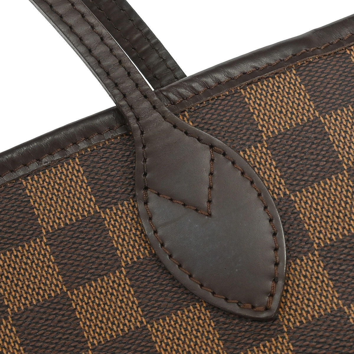 Louis Vuitton Damier Neverfull MM Shoulder Tote Bag N51105