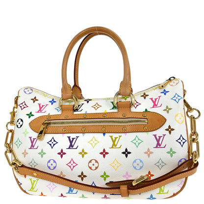 Louis Vuitton White Multicolor Rita 2way Shoulder Handbag M40125