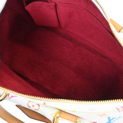 Louis Vuitton White Multicolor Rita 2way Shoulder Handbag M40125