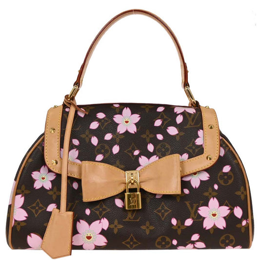 Louis Vuitton Monogram Cherry Blossom Sac Retro PM Handbag M92012