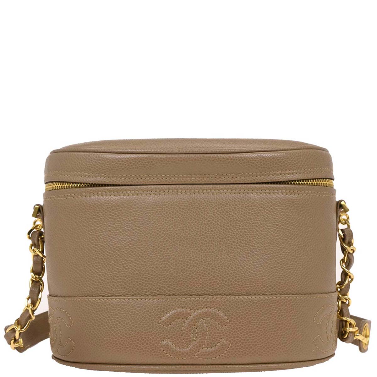 Chanel Brown Caviar Shoulder Bag