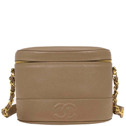 Chanel Brown Caviar Shoulder Bag