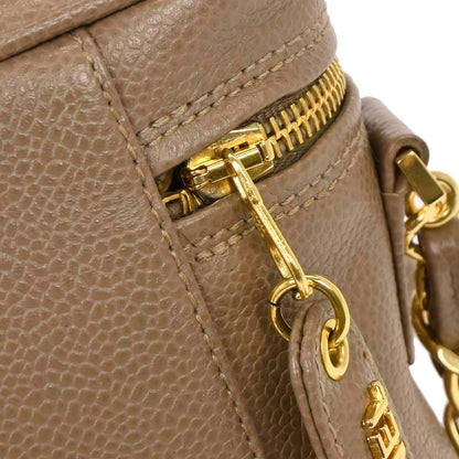 Chanel Brown Caviar Shoulder Bag