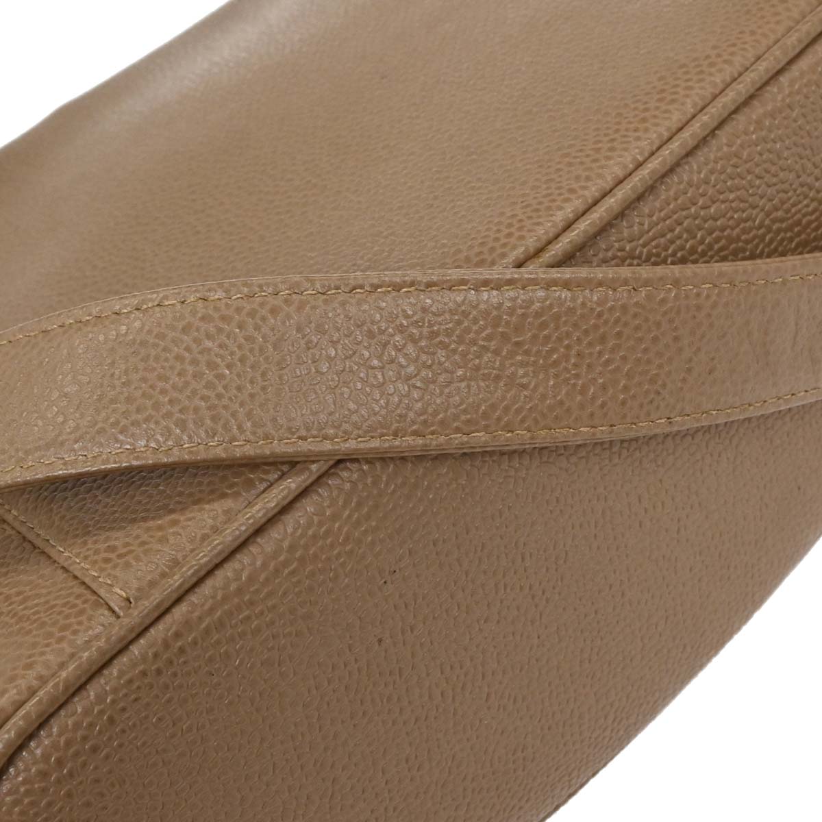 Chanel Brown Caviar Shoulder Bag