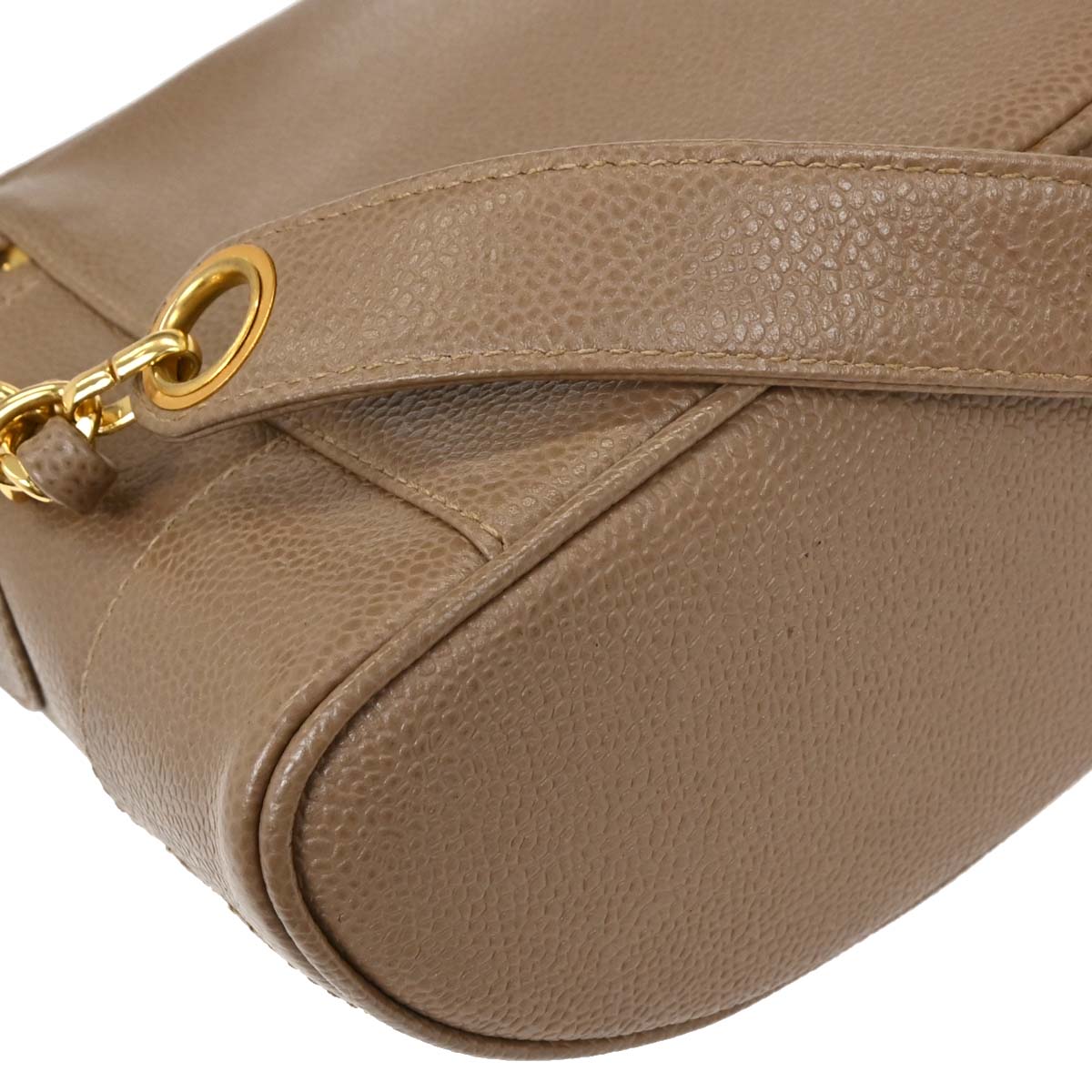 Chanel Brown Caviar Shoulder Bag