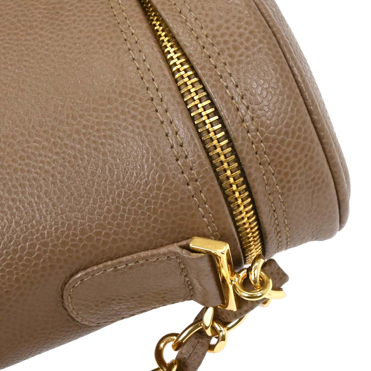 Chanel Brown Caviar Shoulder Bag