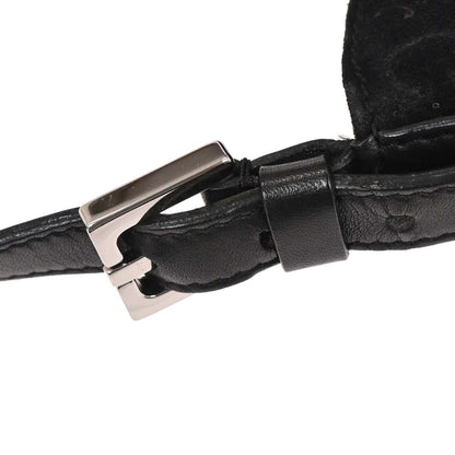 Celine Black Suede C Macadam Shoulder Bag