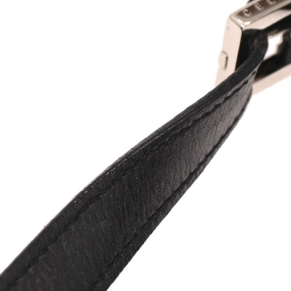 Celine Black Suede C Macadam Shoulder Bag