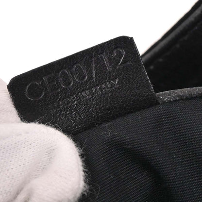 Celine Black Suede C Macadam Shoulder Bag