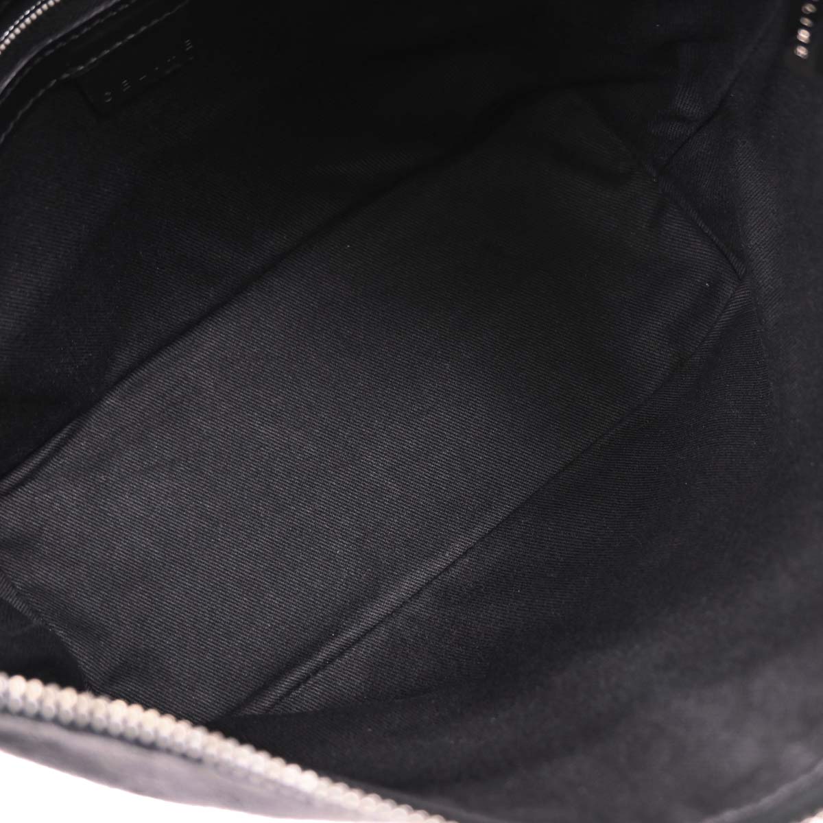 Celine Black Canvas C Macadam Handbag