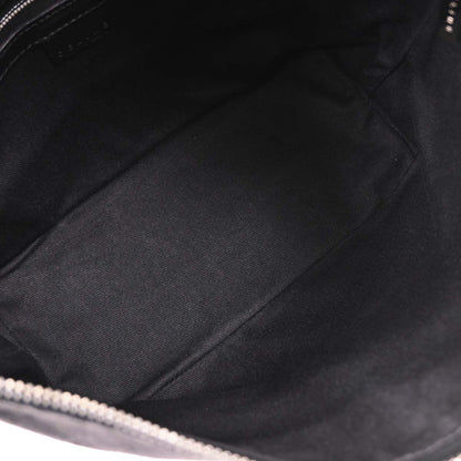 Celine Black Canvas C Macadam Handbag
