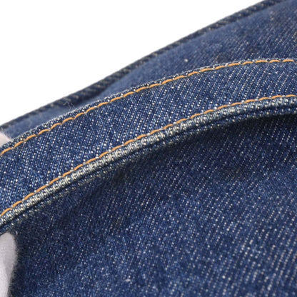 Chanel Blue Denim Vanity Handbag