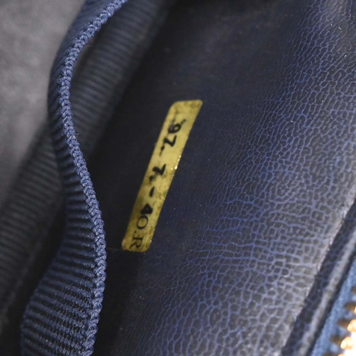 Chanel Blue Denim Vanity Handbag