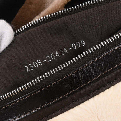 Fendi * Brown Mink Fur Baguette Handbag