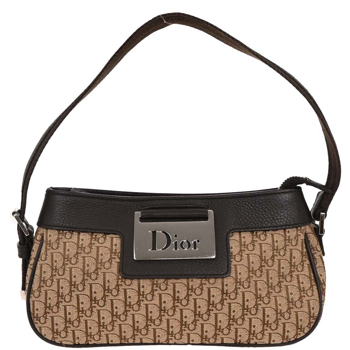 Christian Dior Brown Trotter Handbag