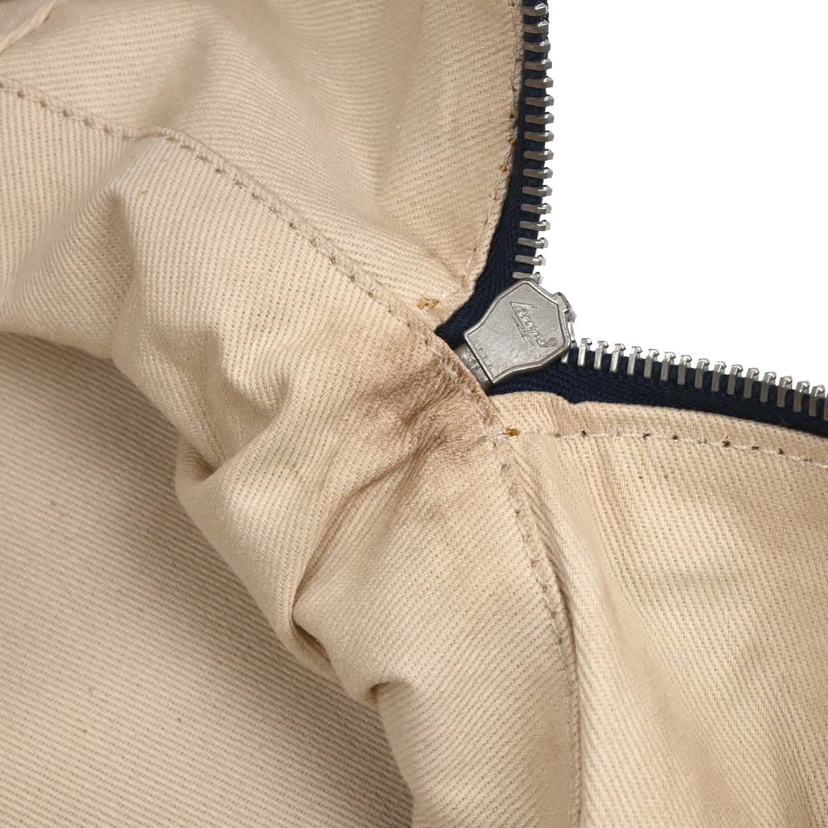 Chanel Navy Denim Luxury Line Bowling Bag Handbag