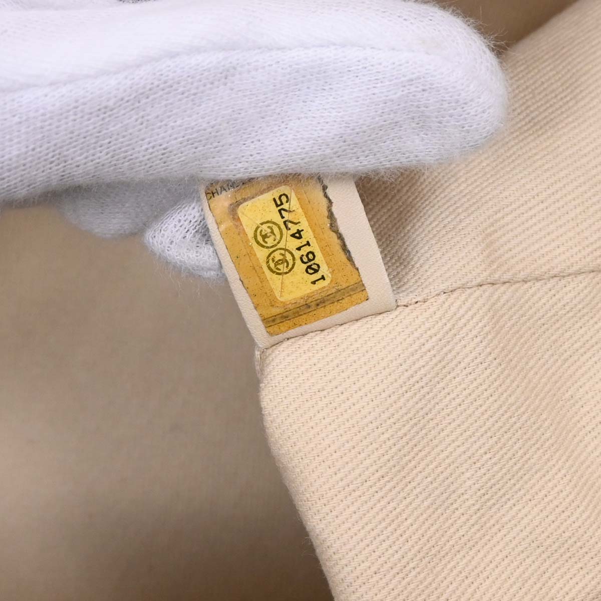 Chanel Navy Denim Luxury Line Bowling Bag Handbag