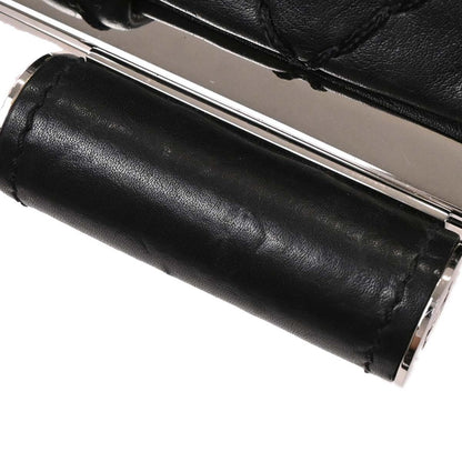 Chanel Black Calfskin Wild Stitch Handbag