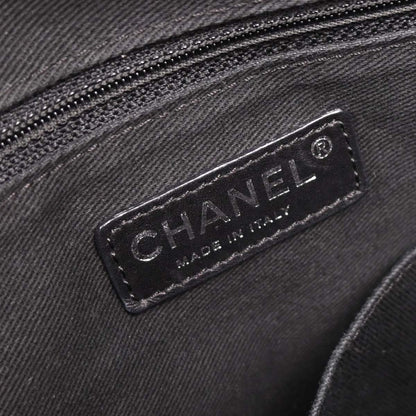 Chanel Black Calfskin Wild Stitch Handbag