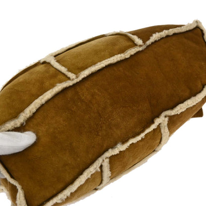 Chanel 2000-2001 Brown Sheepskin Shoulder Bag