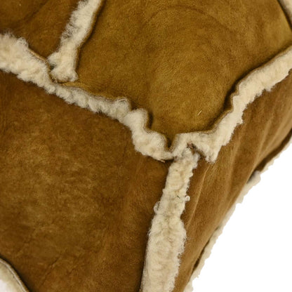 Chanel 2000-2001 Brown Sheepskin Shoulder Bag