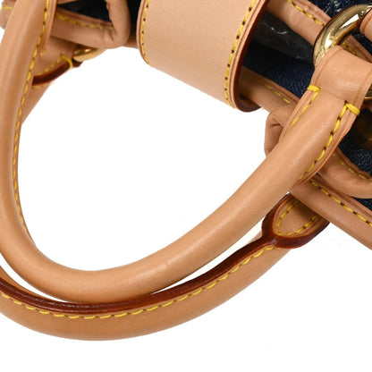 Louis Vuitton Blue Monogram Denim Pleaty Handbag M95020