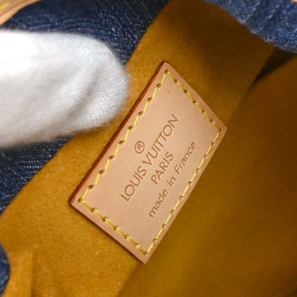 Louis Vuitton Blue Monogram Denim Pleaty Handbag M95020