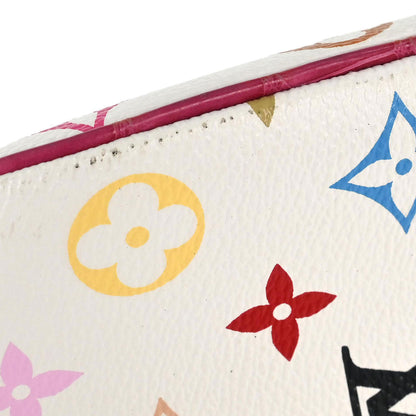 Louis Vuitton * White Pink Multicolor Marilyn M40450