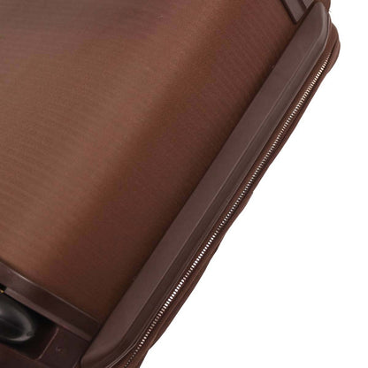 Hermes Havane Toile Chevrons Acapulco Cabine Carry-On Rolling Luggage