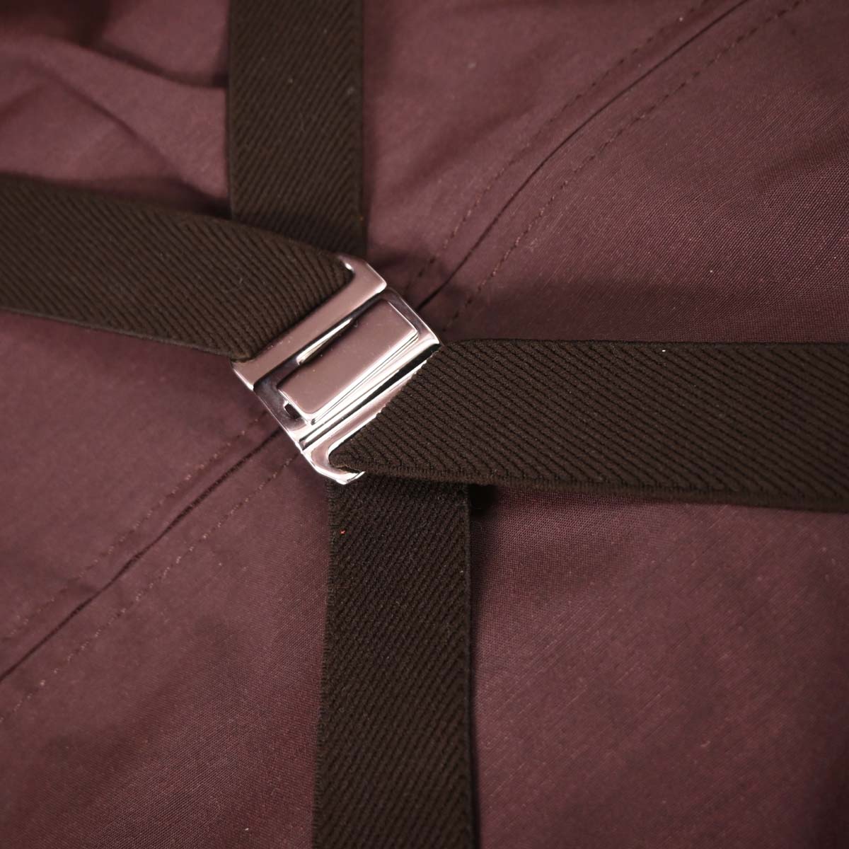 Hermes Havane Toile Chevrons Acapulco Cabine Carry-On Rolling Luggage