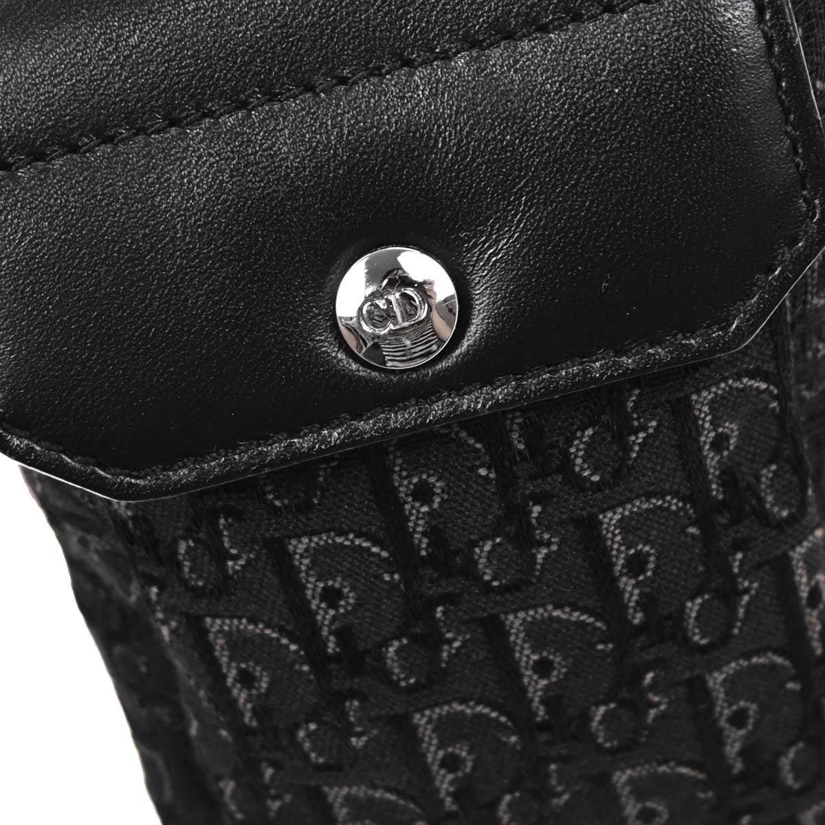 Christian Dior Black Trotter Street Chic Columbus Shoulder Bag