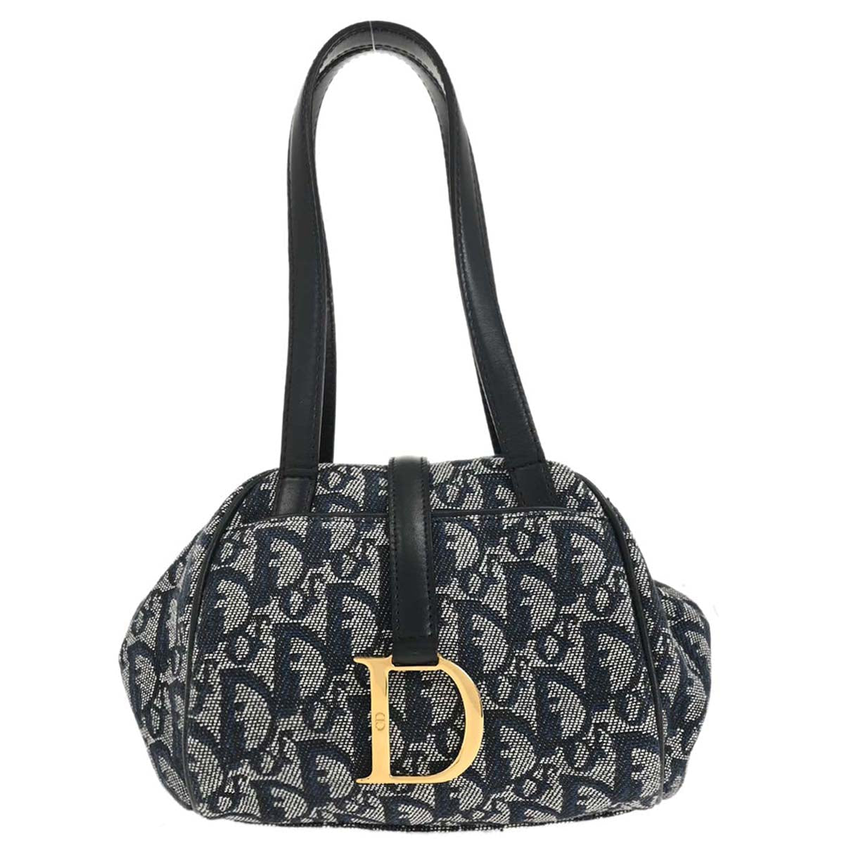 Christian Dior Navy Trotter Handbag