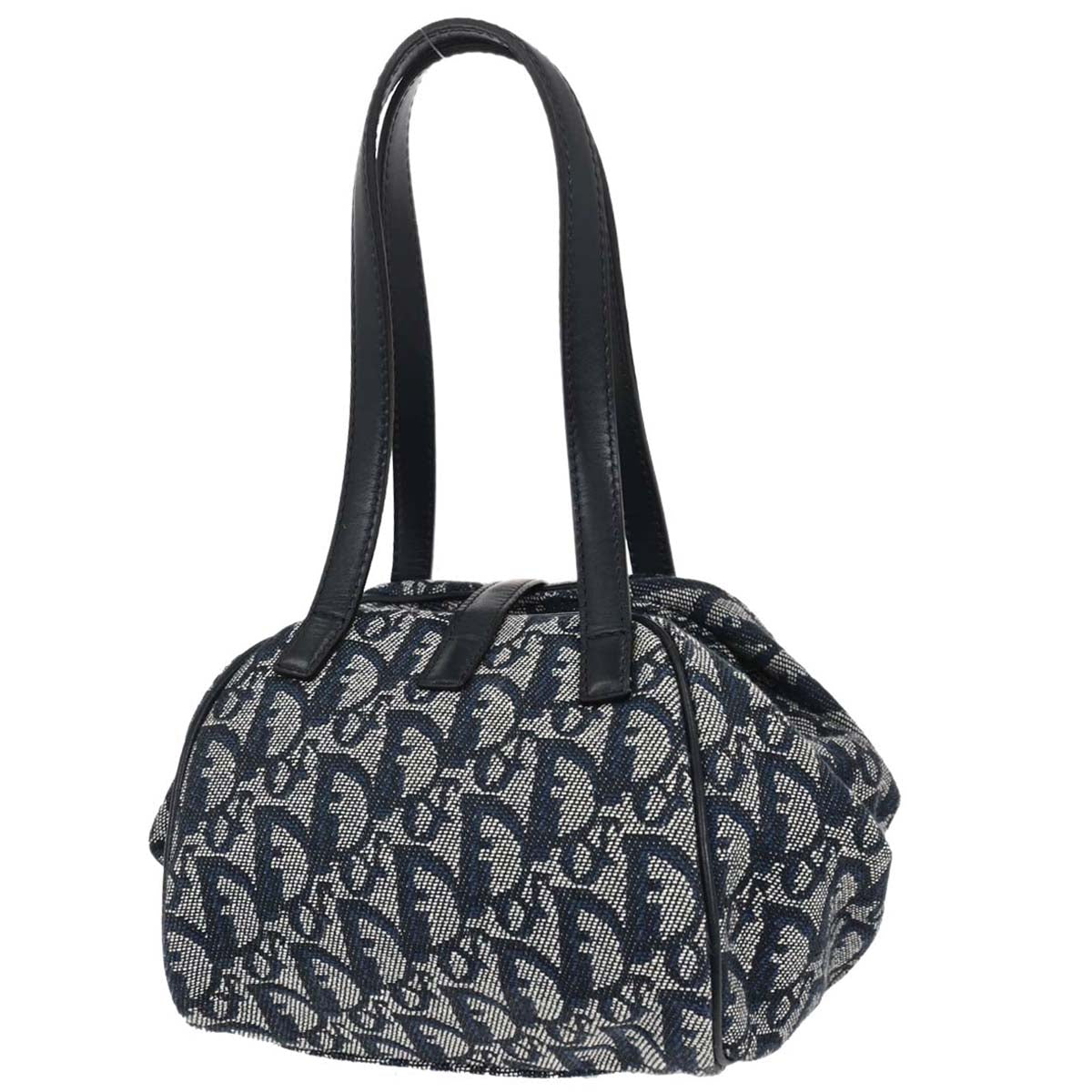 Christian Dior Navy Trotter Handbag