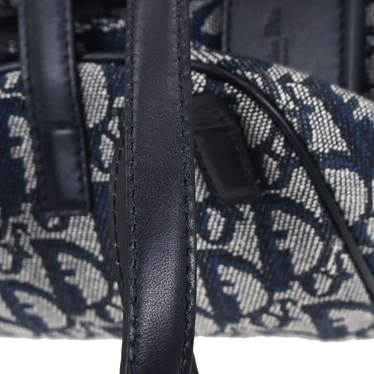 Christian Dior Navy Trotter Handbag