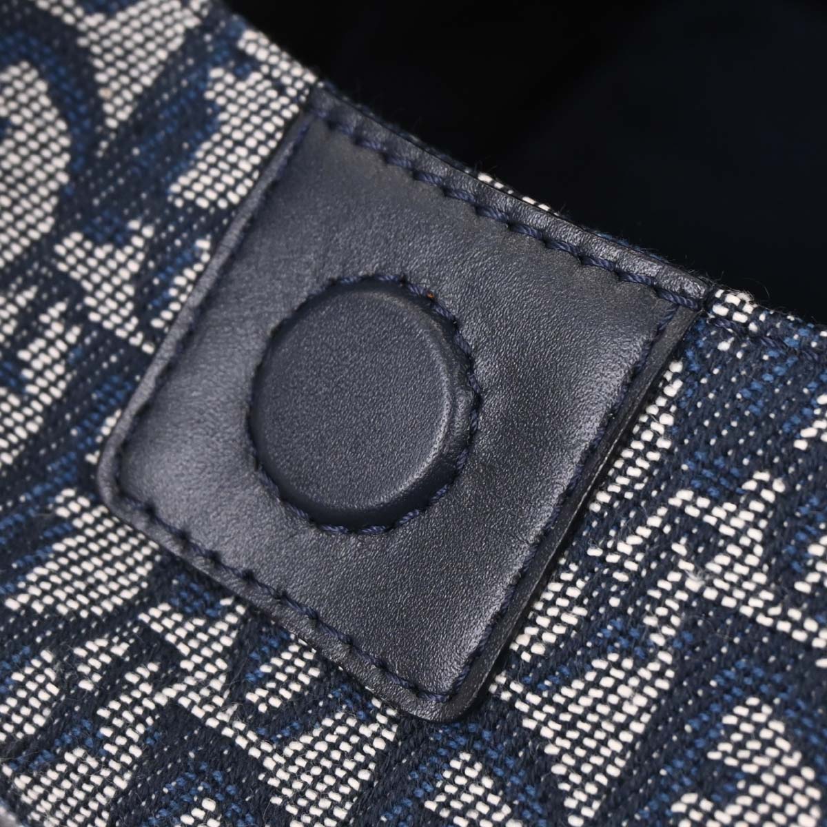 Christian Dior Navy Trotter Handbag