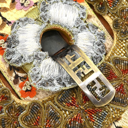 Fendi Brown Leather Shoulder Bag