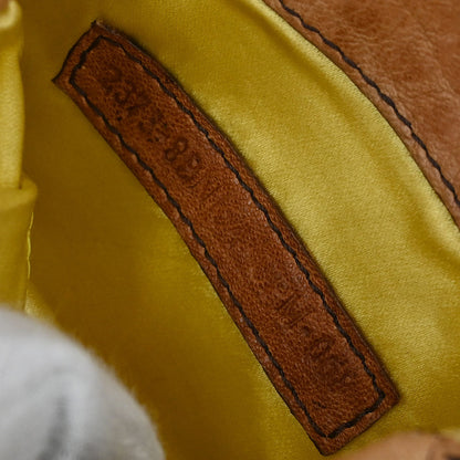 Fendi Brown Leather Shoulder Bag