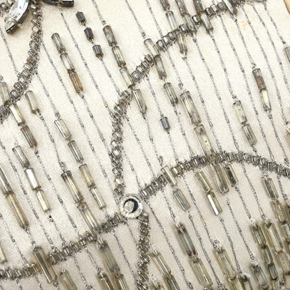 Christian Dior * White Python Gambler Dice Handbag