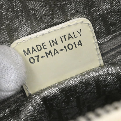 Christian Dior * White Python Gambler Dice Handbag