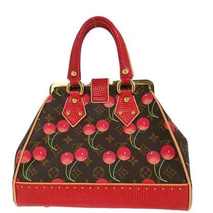 Louis Vuitton * Monogram Cherry Sac Fermoir MM M95003