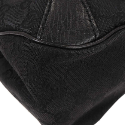 Gucci Black GG Horsebit Handbag