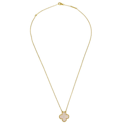 Van Cleef & Arpels Alhambra Pendant Necklace Mother of Pearl 750