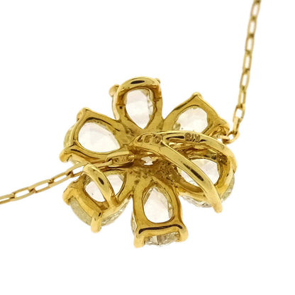 Pendant Necklace 18K Diamond Gold