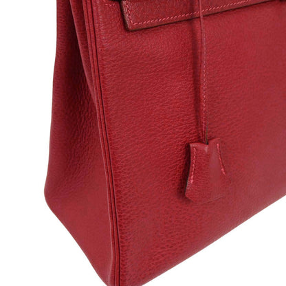 Hermes Rouge Garance Ardennes Kelly 35 Retourne 2way Handbag