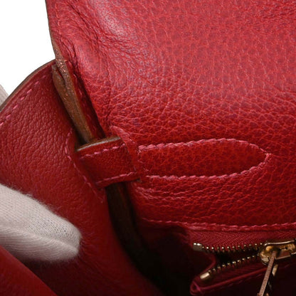 Hermes Rouge Garance Ardennes Kelly 35 Retourne 2way Handbag