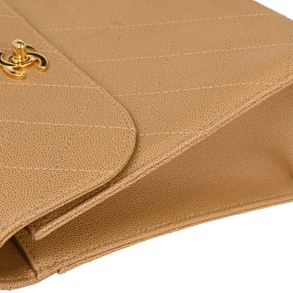 Chanel Beige Caviar Handbag