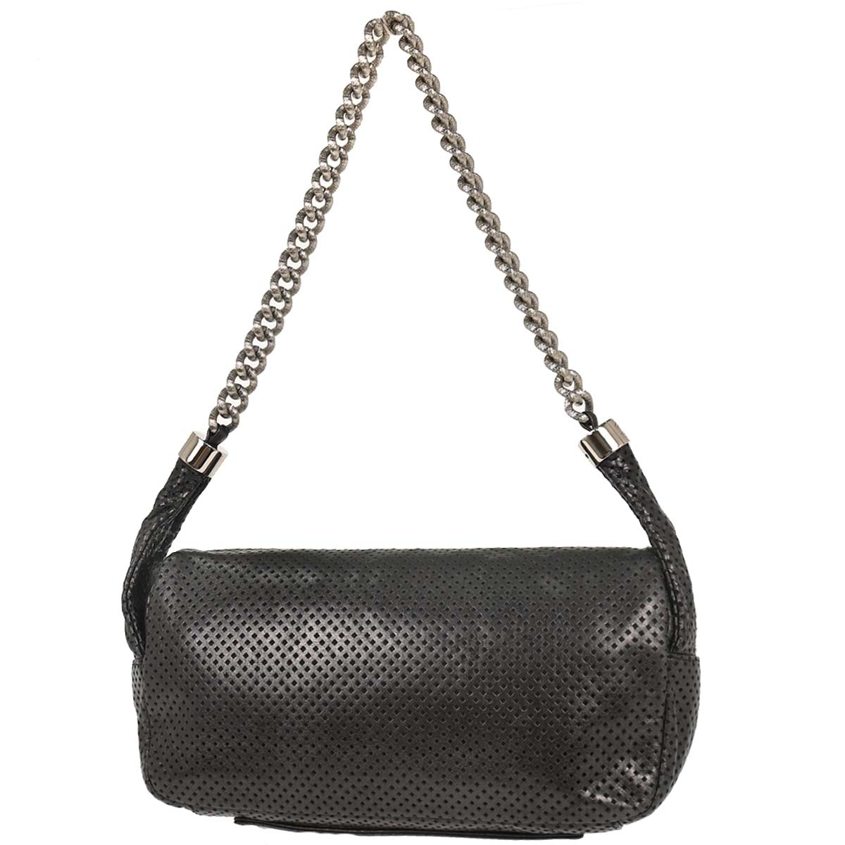 Chanel 2008-2009 Black Perforated Lambskin Handbag