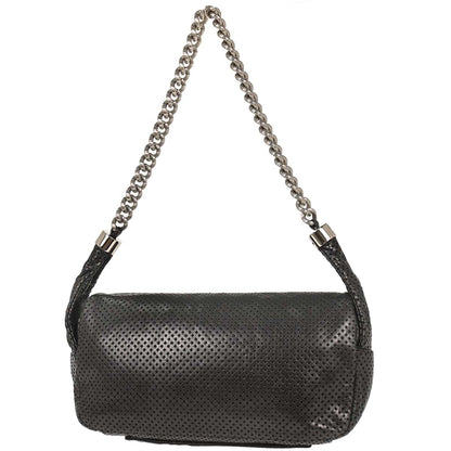 Chanel 2008-2009 Black Perforated Lambskin Handbag