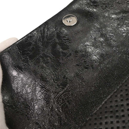 Chanel 2008-2009 Black Perforated Lambskin Handbag